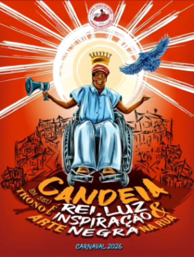 Logomarca do enredo 2026 da Lavapés Pirata Negro