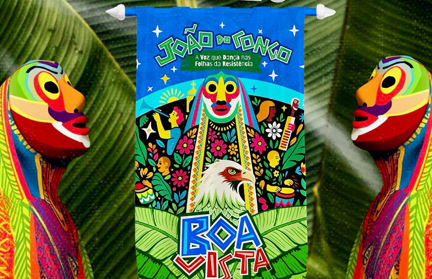 Logomarca do enredo da Independente de Boa Vista - Carnaval de Vitória 2026