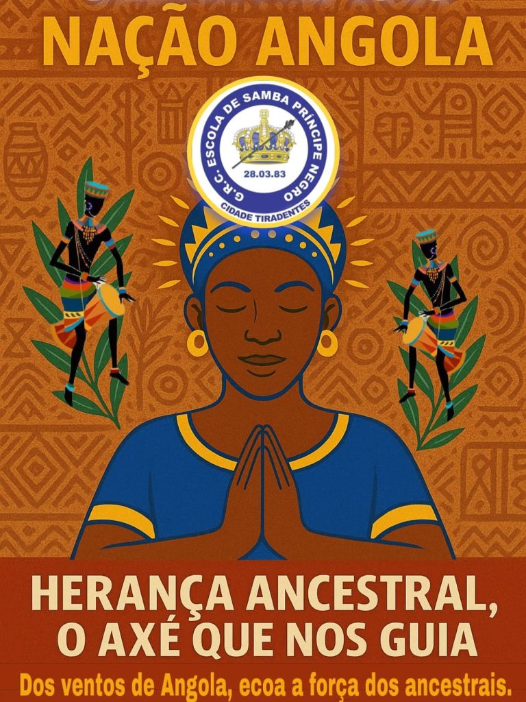 Enredo Príncipe Negro 2026. Grupo de Acesso 2 de Bairros