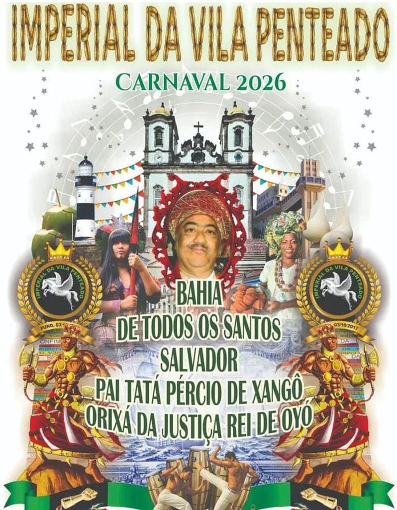Enredo Imperial da Vila Penteado 2026. Grupo de Acesso 2 de Bairros