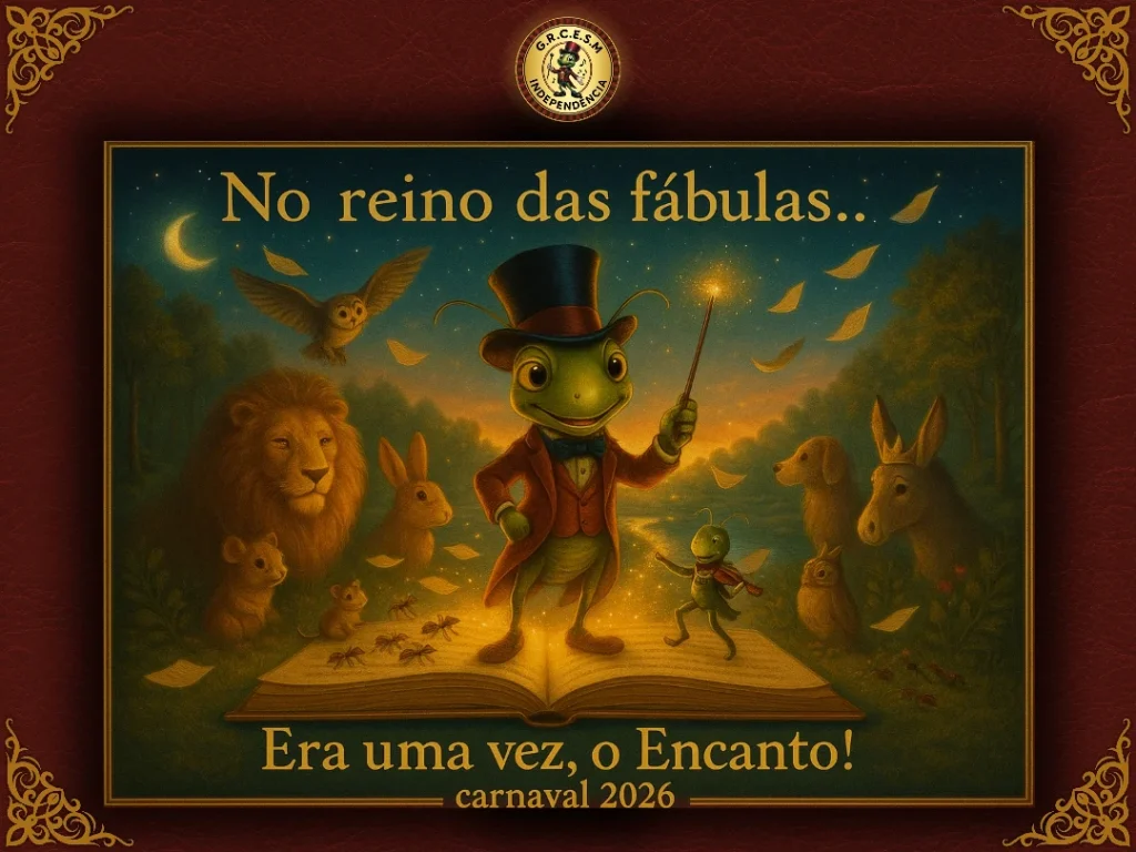 Enredo Independência do Casqueiro 2026. Carnaval de Santos