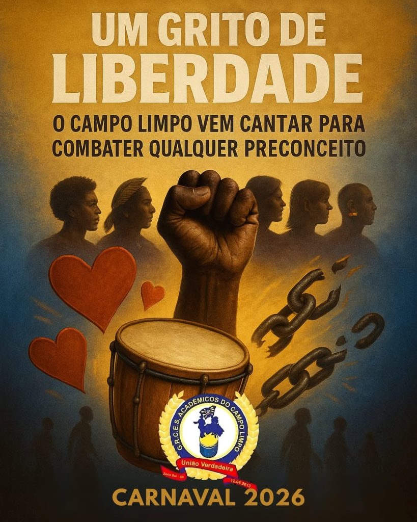 Enredo Acadêmicos do Campo Limpo 2026. Grupo de Acesso 3 da UESP