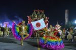 Casal de Mestre Sala e Porta Bandeira, Diego Motta e Nathália Lago, da Mocidade Alegre. Casal campeão do Carnaval de São Paulo 2026.