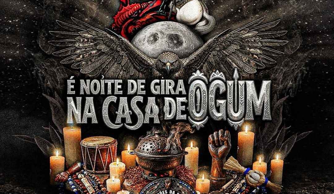 Logo Gaviões da Fiel 2027 Enredo: É Noite de Gira na Casa de Ogum