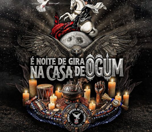 Logo Gaviões da Fiel 2027 Enredo: É Noite de Gira na Casa de Ogum