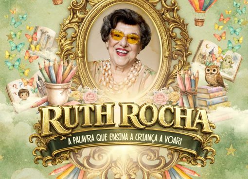 Logo do Enredo da Mancha Verde 2027, “Ruth Rocha – A Palavra que Ensina a Criança Voar”